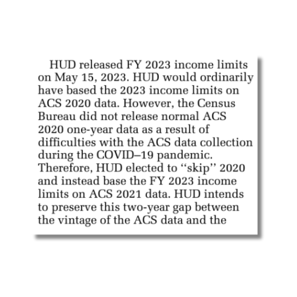 revised section 8 income limits